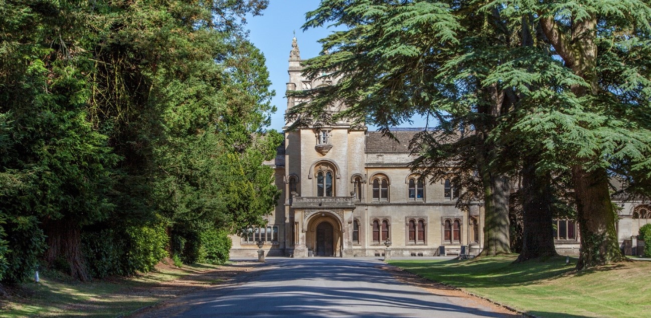 Exterior photo of Grittleton House, the residential trip venue